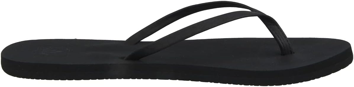Reef Women's Bliss Nights Sandals are a popular choice for those looking for stylish and comfortable footwear. These sandals feature a durable vegan leather strap with soft padding for added comfort. The footbed is made of cushioned EVA foam for support and all-day wearability. The outsole is made of rubber for traction and durability, making them perfect for a variety of outdoor activities.