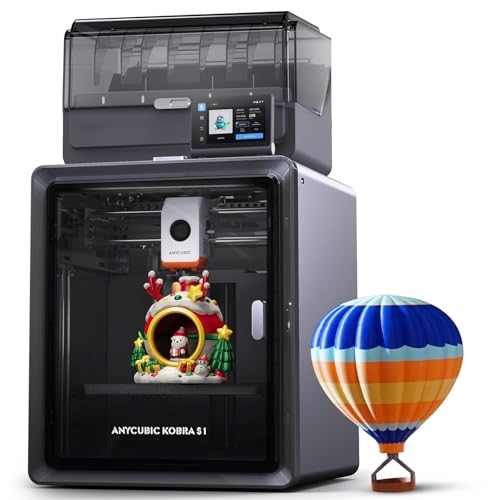 Anycubic Kobra S1 Combo 3D-Drucker Mehrfarbig für...