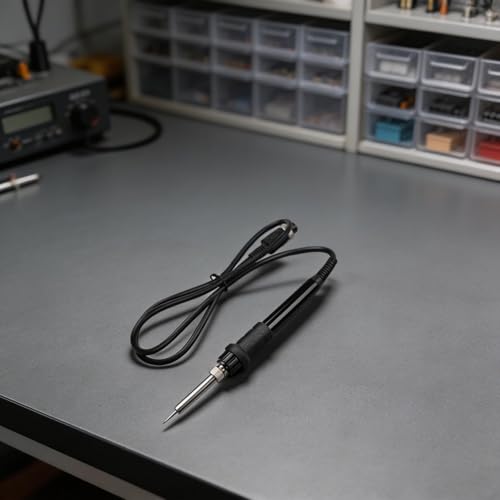 Miniatura 3 de Mango De Soldador 907a Para Estaciones 936 852 853d, Punta De 5 Agujeros De Calor Rápido De 50 W, Agarre Ergonómico Para Reparación De Electrónica