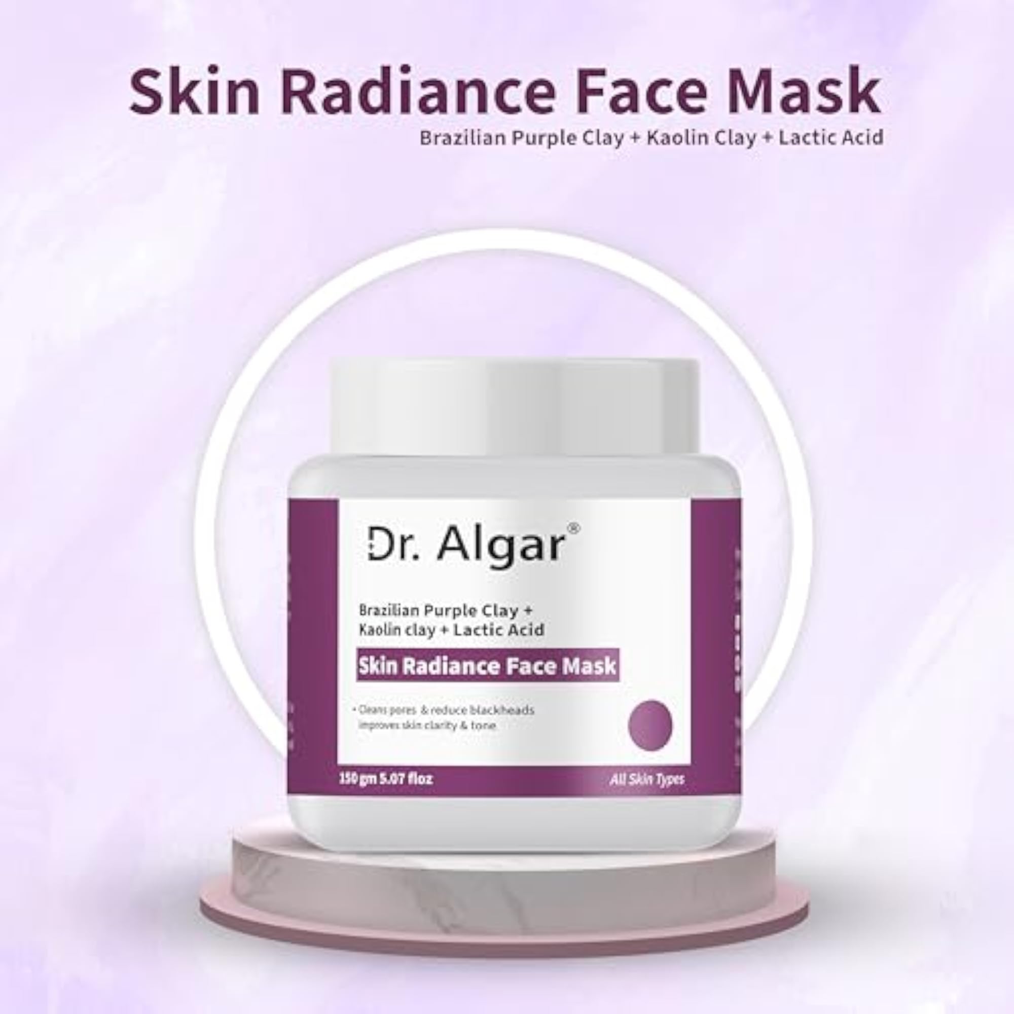 Face Serum and Face Pack Combo, Vitamin C and De-Tan Formula