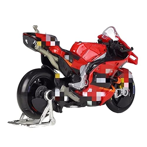 Modèle de moto de course Yamaha 1:18 Fabio Quartararo jouet miniature en alliage moulé