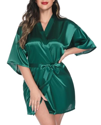 Vlazom Kimono in Raso da Donna