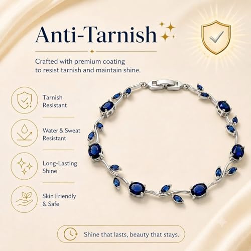 Image of Aurie Tulip Bracelet for Women & Girls | Anti Tarnish Stainless Steel Floral Bracelet |Party and Daily Wear Jewellery