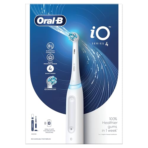 Oral-B Elektrische Zahnbürste iO Series 4 Quite White