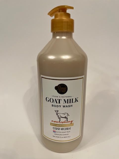 Premium Goat Milk Body Wash Nourishing With Manuka Honey | Dutch |27.05 fl oz | NEW