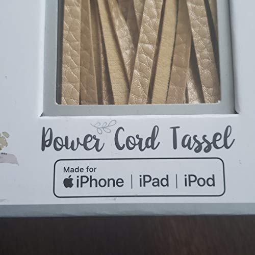 LAURA ASHLEY Power Cord Tassel for iPhone/iPad/iPod