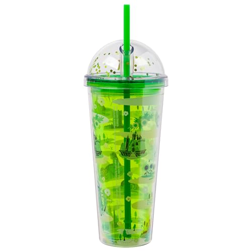 Image of Silver Buffalo DreamWorks Shrek Swamp, Dome Top Travel Tumbler, 24oz