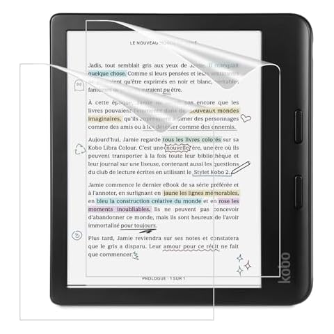 MoKo Protecteur d'Écran Kobo Libra 2 Cover