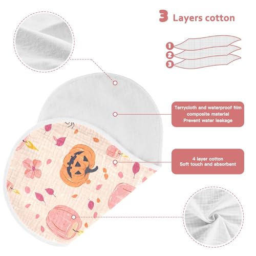 vvfelixl Girly Festival Candle Burp Cloths for Baby Boy Girls Baby Washcloths Burp Rags 1 Pack3