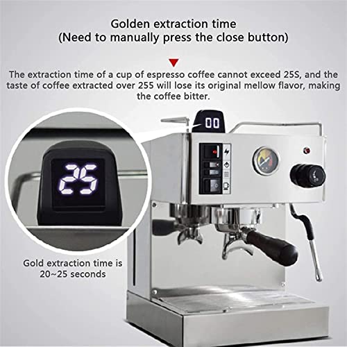 Cafetera Espresso con Molinillo y Medidor de Presión miniatura 3