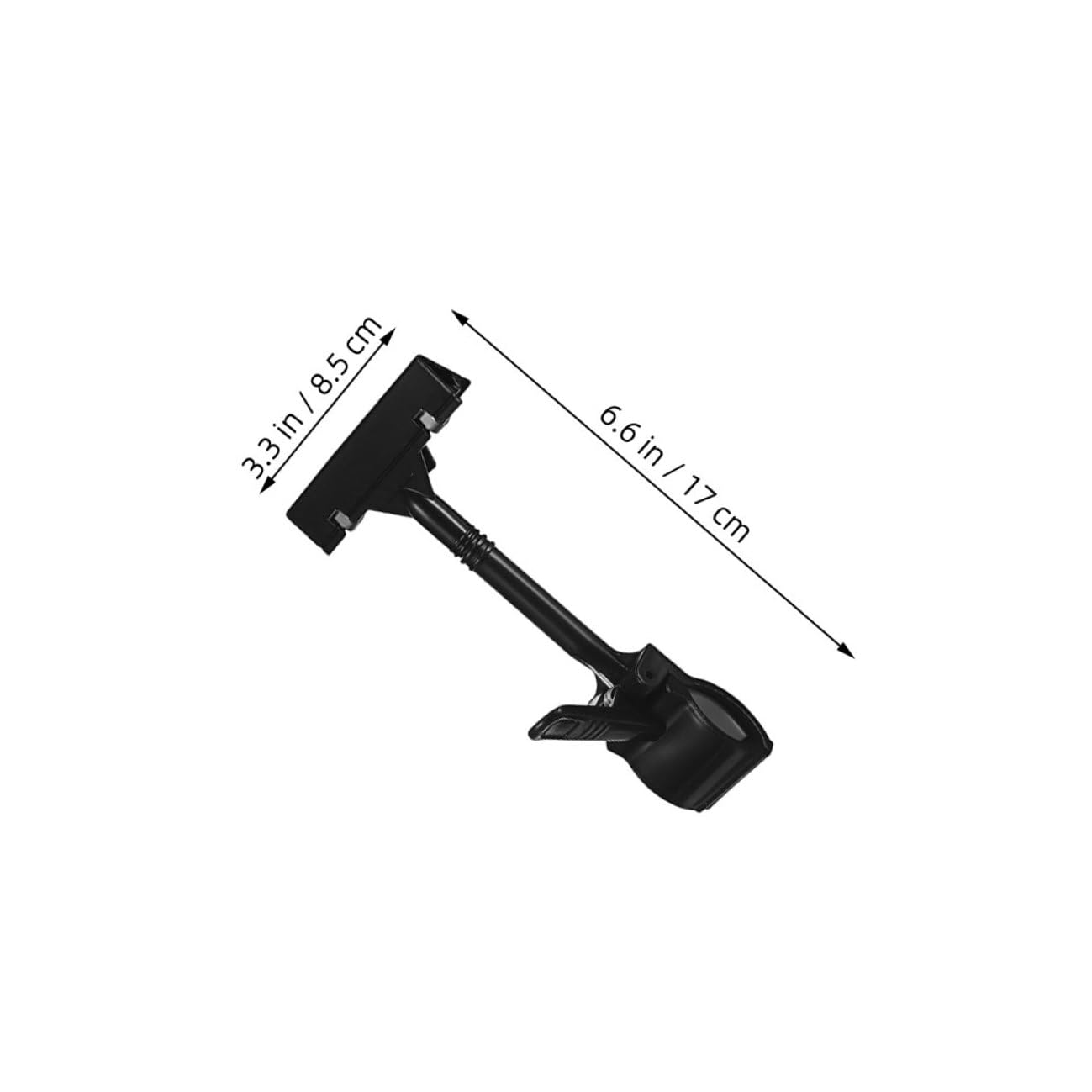 20 pièces Clips Étiquette Prix Plastique Rotatifs Porte Étiquette Marchandises T-type Résistant pour Supermarchés et Présentoirs Retail