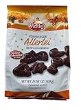 Wicklein Allerlei Nurnberger Lebkuchen Dark Chocolate Gingerbread Shapes Bag, 10.5 oz