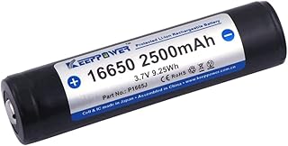 MUDHEN keeppower 16650 Rechargeable Battery 2100mah 3.7V Lithium 7.77Wh