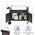 Kendane Grill Cart Table with Big Storage Cabinet, Movable Outdoor Dining Cart Pizza Oven Stand, Kitchen Cart Island Multifunction Food Prep Table Stainless Steel Surface