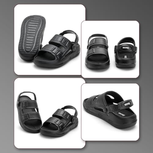 Image of DOCTOR HEALTH SUPER SOFT Men's Sports Sandals | Lightweight EVA Sandals with Back Strap | Anti-Skid Cushioned Comfort Outdoor Casual Walking Sandals