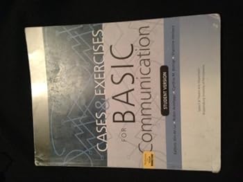 Paperback Cases & Exercises for Basic Communication (Shippensburg University) Book