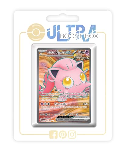 Hurle Queue ex coffret Mascarade Crépusculaire, cadeau idéal Pokémon Français