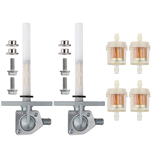 Tvent 2Pack Fuel Valve Petcock For Honda Xr50R Xr70R Xr80R Xr100R Crf50F Crf70F Crf80F Crf100F 16960-Gel-701 16950-Gcf-671 1997-2023 #TOP11