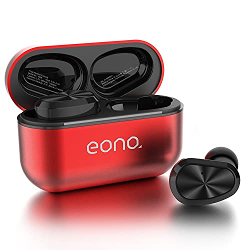 Eono Bluetooth イヤホン Eonobuds 完全ワイヤレスイヤホン IPX7防水仕様 ブルートゥースイヤホン USB-C急速充電対応 自動ペアリング 左右分離型 超軽量ヘッドホン 事務所/在宅勤務対応