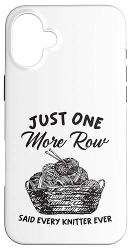 Just One More Row ��������҂ݍD���f�U�C�� �X�}�z�P�[�X iPhone 16 Plus �p