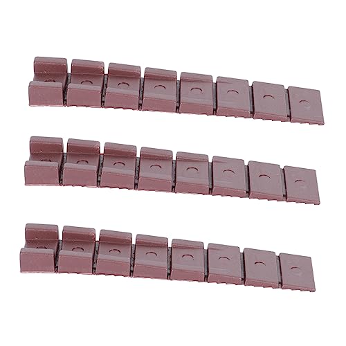 NULYLU 30pcs Abs Material Furniture Leveling Shims Levelling Shims for Home Improvement DIY Leveler
