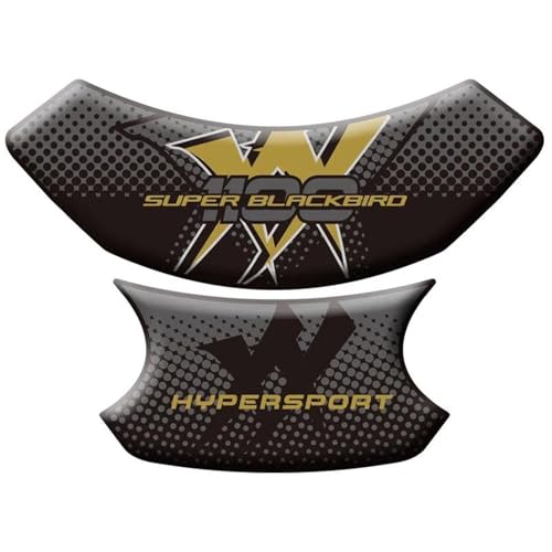 Protection réservoir 3D autocollante CBR1100XX Blackbird moto résine