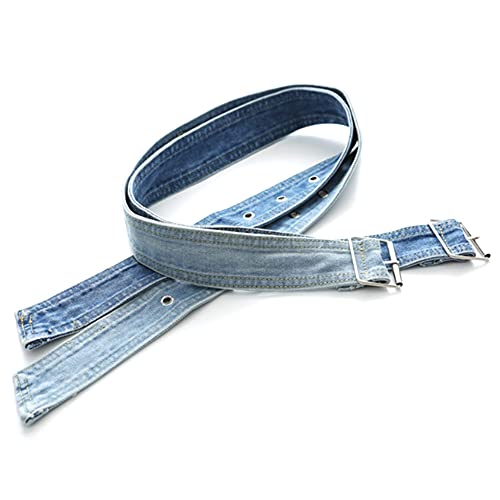 Tong Gu 1X Women Denim Waist Belt Waistband metal buckle Casual Punk Vintage3