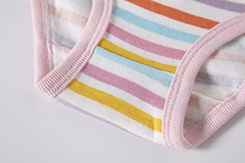 Image of Barara King Little Girls Soft 100% Cotton Underwear Toddler Panties Big Kids Undies
