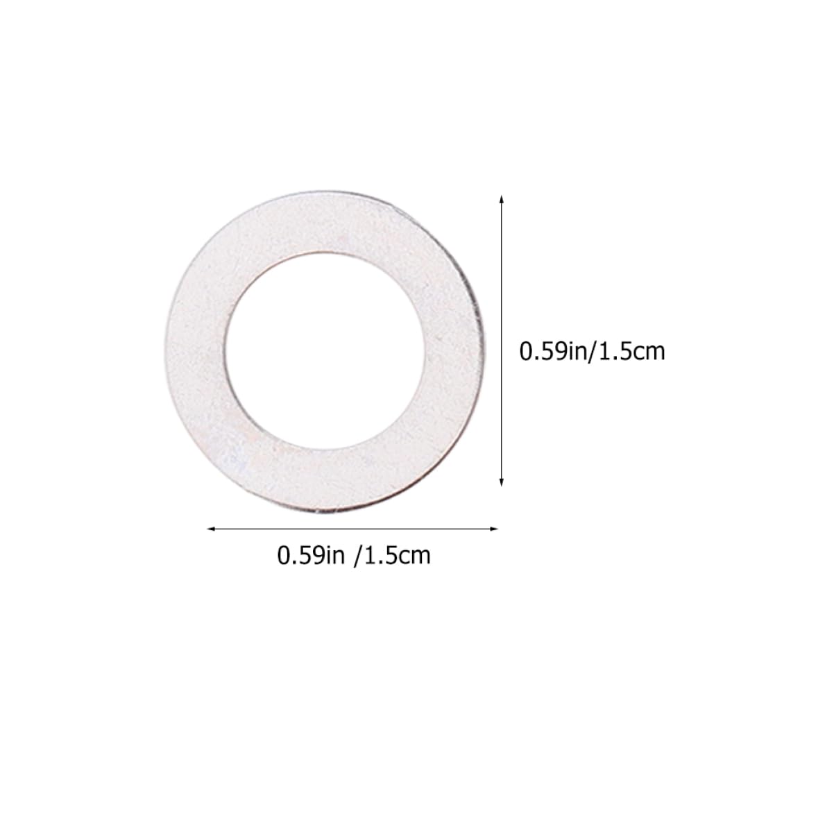 GOOHOCHY Potentiometer Washer and Nuts Replacement Kit 20pcs Guitar Gasket Nut Set Stainless Steel for Guitar Jack