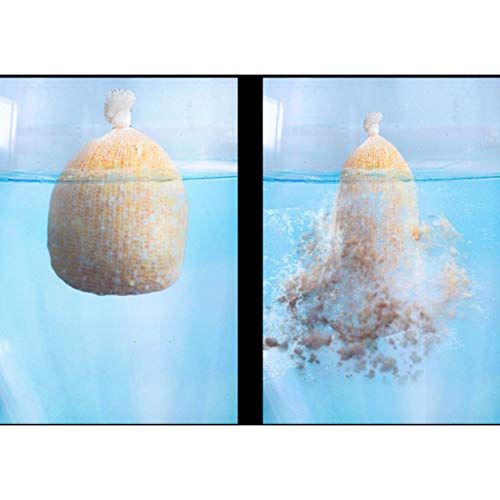 LEIPUPA 2 Unidades 5m 25mm 44mm PVA Solúvel em água para Iscas de Pesca para Carpas Bolsa de Malha U