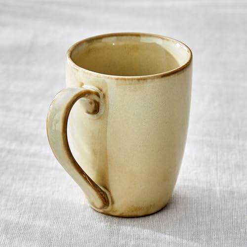 Image of Home Centre |Casa Reactive Porcelain Coffee Mug - 300ml|Mugs|Crockery|Mugs and Cups|Beige