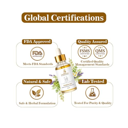 Image of Ved Sanjeevani Sleep-Inducing Stress Relief Nabhi Oil | Ayurvedic Navel Oil for Deep Sleep, Relaxation & Anxiety Relief | Lavender Aromatherapy Oil for Better Sleep Quality | 30 ml