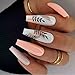 Arte Clavo Nude Pink Gel Polish Set of 6 - Skin Tone Colors from Pink to Brown, Neutral Gel Polish Collection for All Seasons, Soak Off UV/LED, DIY & Salon, 8ml Each 645