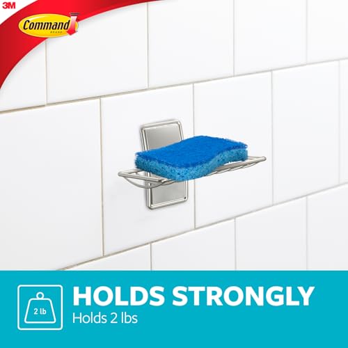 Image of Scotch-Brite Zero Scratch Sponge & Command Storage Bundle