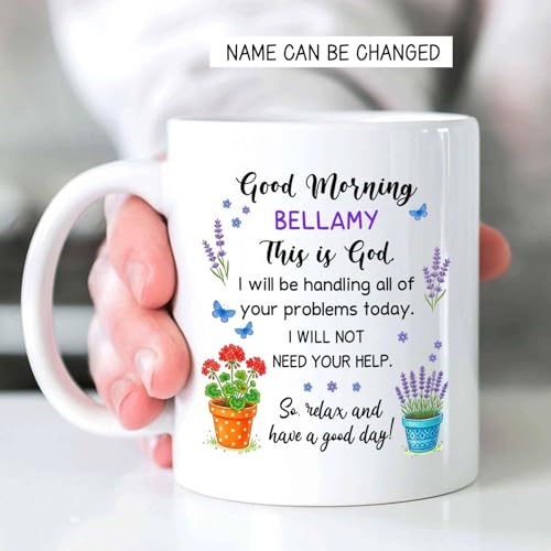 Taza de cerámica personalizada con versículo bíblico 11oz miniatura 2