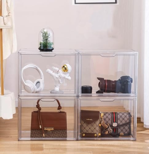 ZLLZUU Purse Organizer for Closet, X-Large Acrylic Display Case 5 Pack - image 4