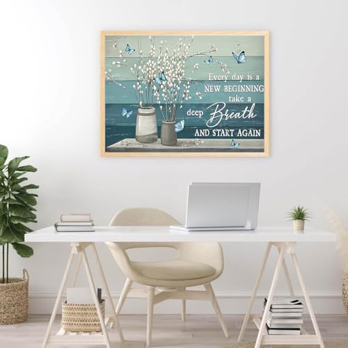Image of ARPADAMO Diamond Art Kits for Adults,5D Inspirational Diamond Painting DIY Flower Diamond Art Diamond Painting Kits for Adult,Round Full Drill Diamonds, Diamond Art Kits for Home Decor-12x16inch