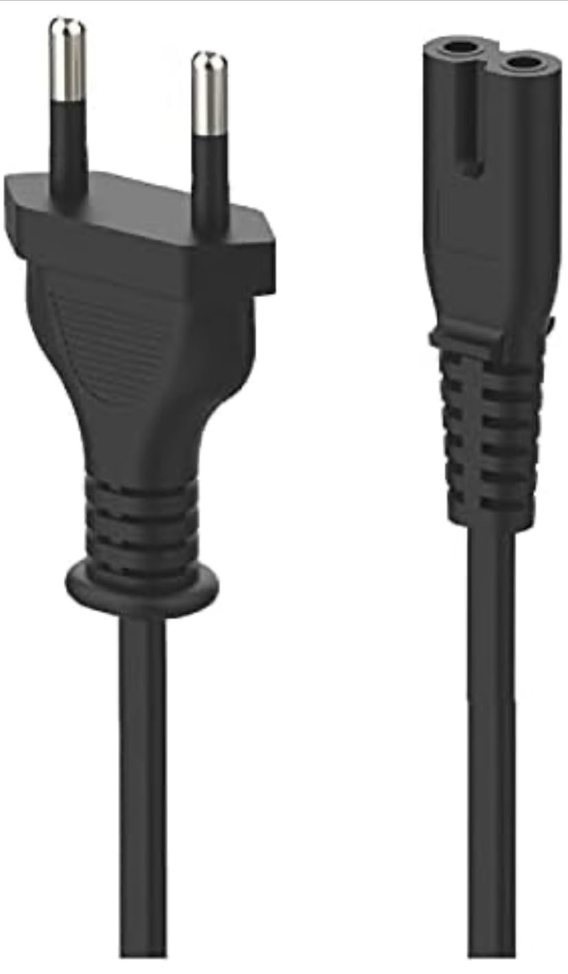 See full amazon price history chart for WiredCom® 2-Pin Universal AC Laptop Power Cable Cord 2 Pin Plug for Printer, Laptop, PC, Camera, TV (1.5 m) - Black WiredCom® 2-Pin Universal AC Laptop Power Cable Cord 2 Pin Plug for Printer, Laptop, PC, Camera, TV (1.5 m) - Black (B0CX1SZL1Q) Amazon Price History, Amazon Price Tracker