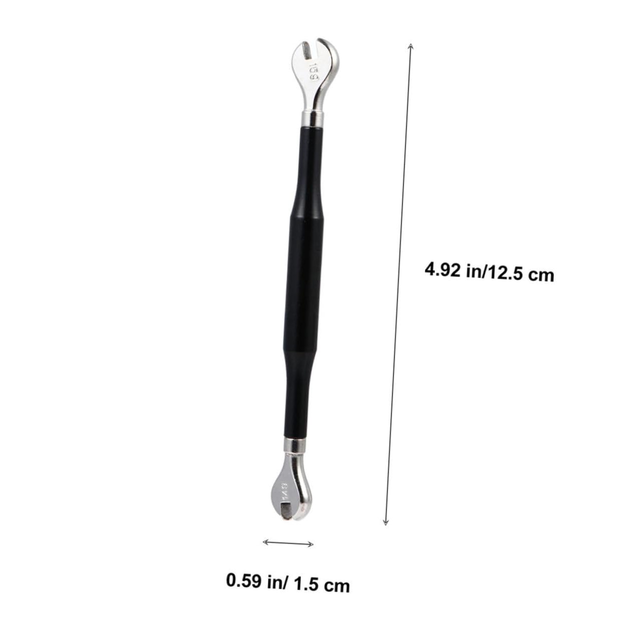 NAMOARLY 4Pcs Bike Spoke Wrench Durable Steel Rim Tool for Mountain Road Bicycles Cut Open Design Non Slip Grip for Cycling Repairs