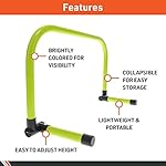 Body Sport Adjustable Athletic Speed Training Hurdles, Jumping & Speed Training Fitness Equipment, Hurdles for Track & Field, Basketball, Soccer & More - Image 4