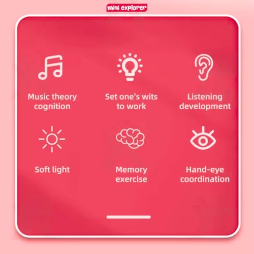 Image of Mini Explorer Interactive Kids Trumpet Toy with Lights & Sounds | 3 Play Modes - Auto, Manual & Learning | Musical Instrument for Toddlers Ages 3+ | Battery Operated | Educational Musical Toy Gift