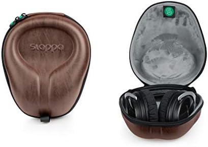 Slappa HardBody Molded Case for Folding & Non-Folding Headphones and Gaming Headsets; Brown (SL-HP-BROWN)
