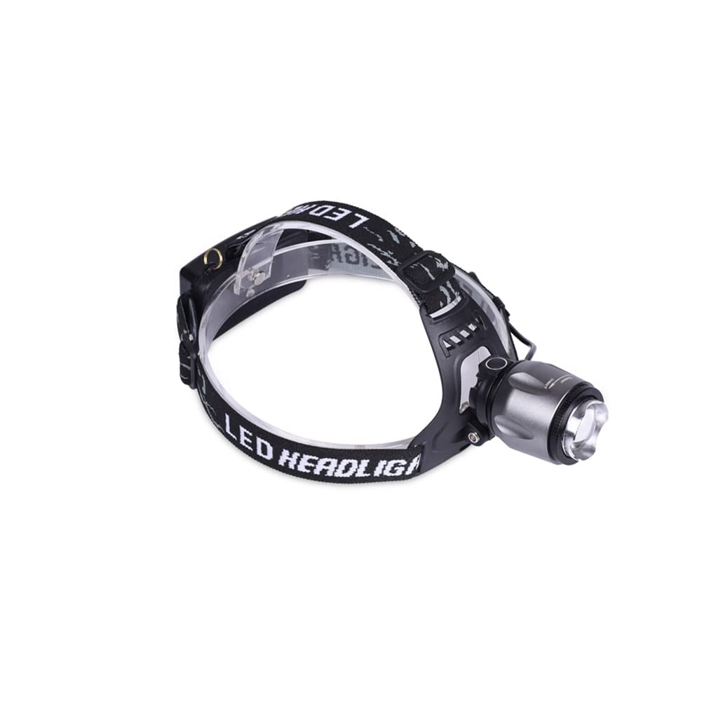 OYYMTE Led Rechargeable 3000 Head Wearing Lithium Battery T6 Flashlight Fishing Night Rice Strong Light Headlight Zoom Miner's Lamp