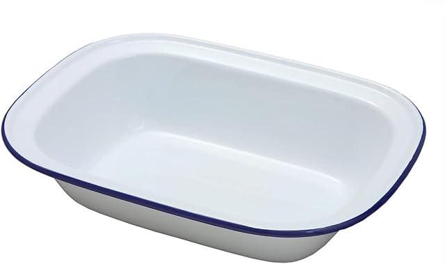 Falcon 16cm Oblong Enamel Pie Dish