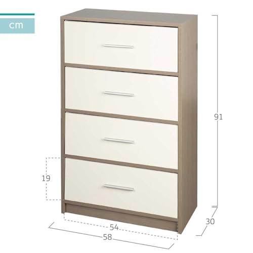 Organisation de la maison simplifiée avec la commode 58X30X91 cm