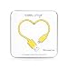 Produktbild Happy Plugs Lightning auf USB Ladekabel Datenkabel Sync-Kabel Kompatibel mit Apple Lightning Geräten iPhone, iPad, iPod - Gelb