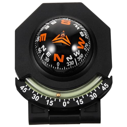 Toyvian Dashboard Compass Glow Compass for Vehicles Design for Easy Installation High Tool for Outdoor Travel and Road Trips Compatible