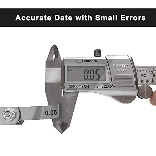 23 Stainless Blades Steel Feeler Gauge Measuring Tool Dual Marked Metric and Imperial Gap Gauge
