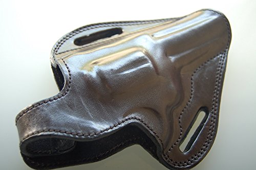 Cal38 Leather Belt OWB Holster for Rossi Model 851.38 Special 4 Barrel (R.H) Black