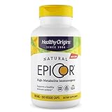 Healthy Origins Natural EpiCor (fermentierte Hefe), 500mg, 150 vegane Kapseln, Laborgeprüft, Vegetarisch, Glutenfrei, Sojafrei, Ohne Gentechnik